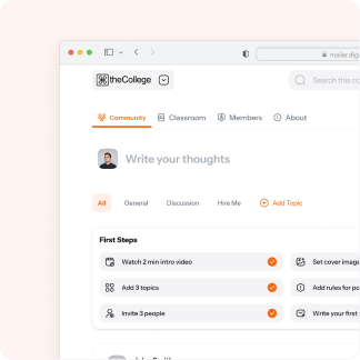 Designing community platform for learners